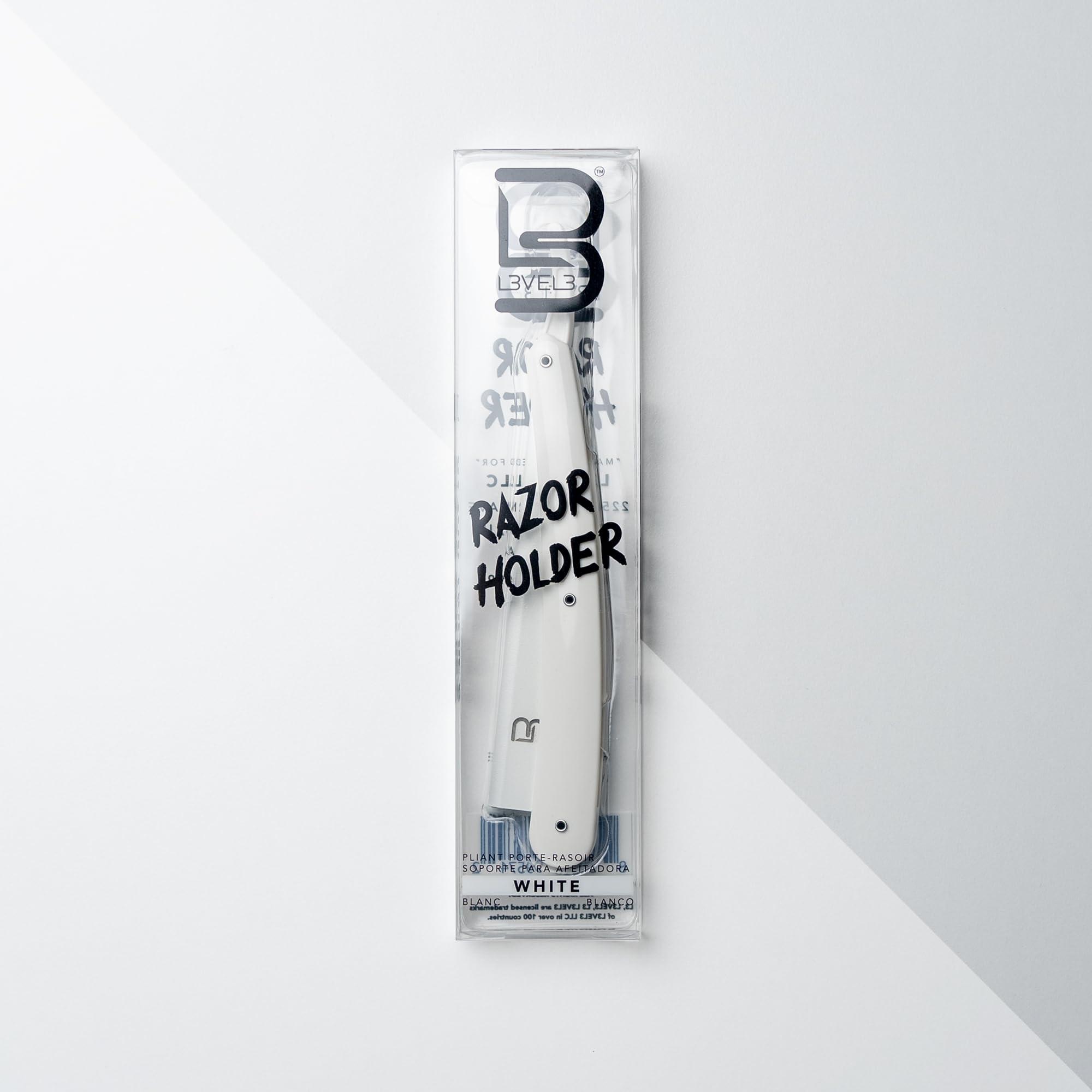 L3 Level 3 Straight Razor Holder (White)
