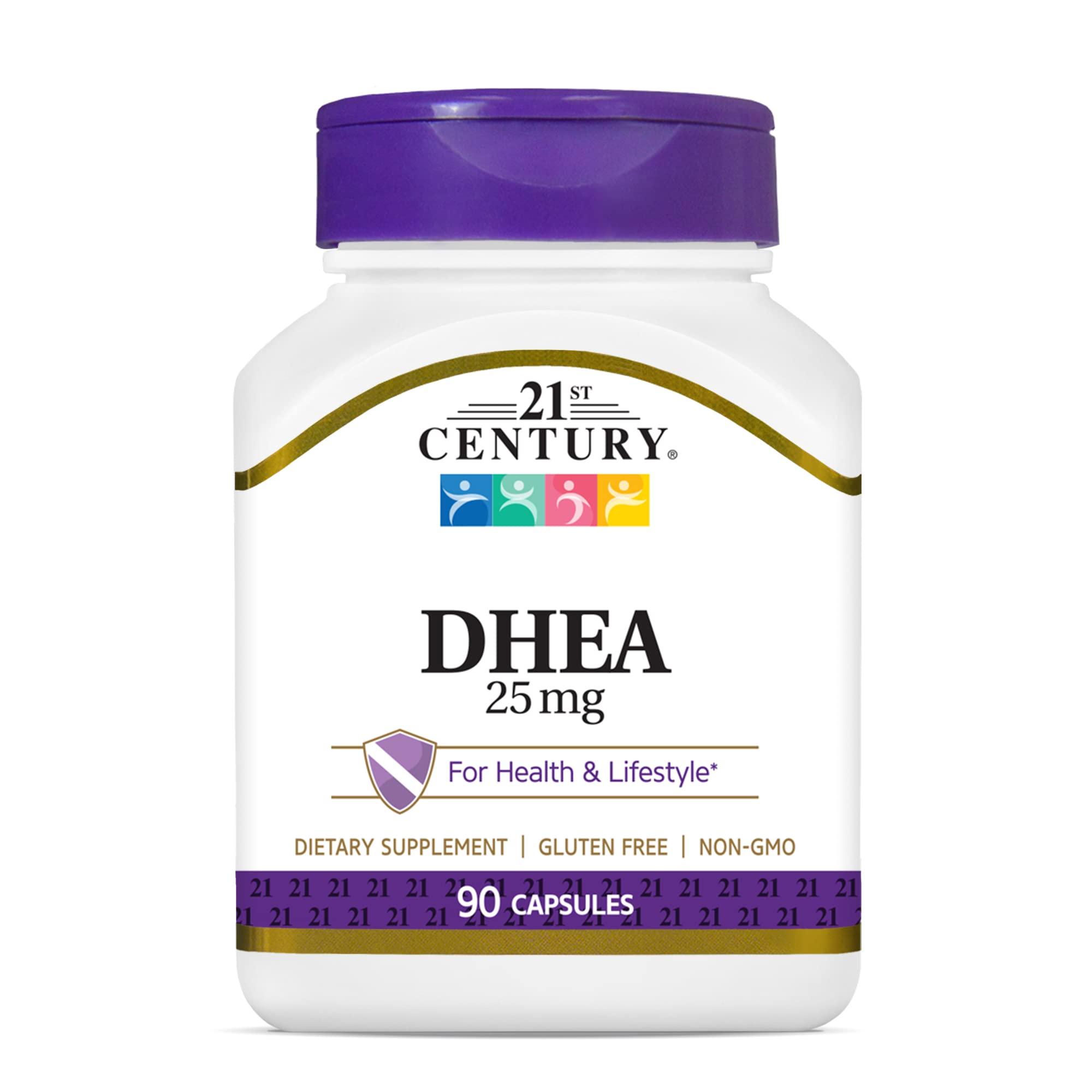 21ST CENTURY 21st Century, DHEA, 25 mg, 90 Capsules