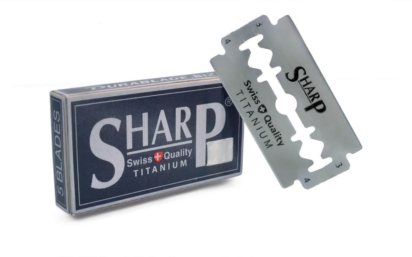 Durablade 100 Sharp Titanium Double Edge Razor Blades