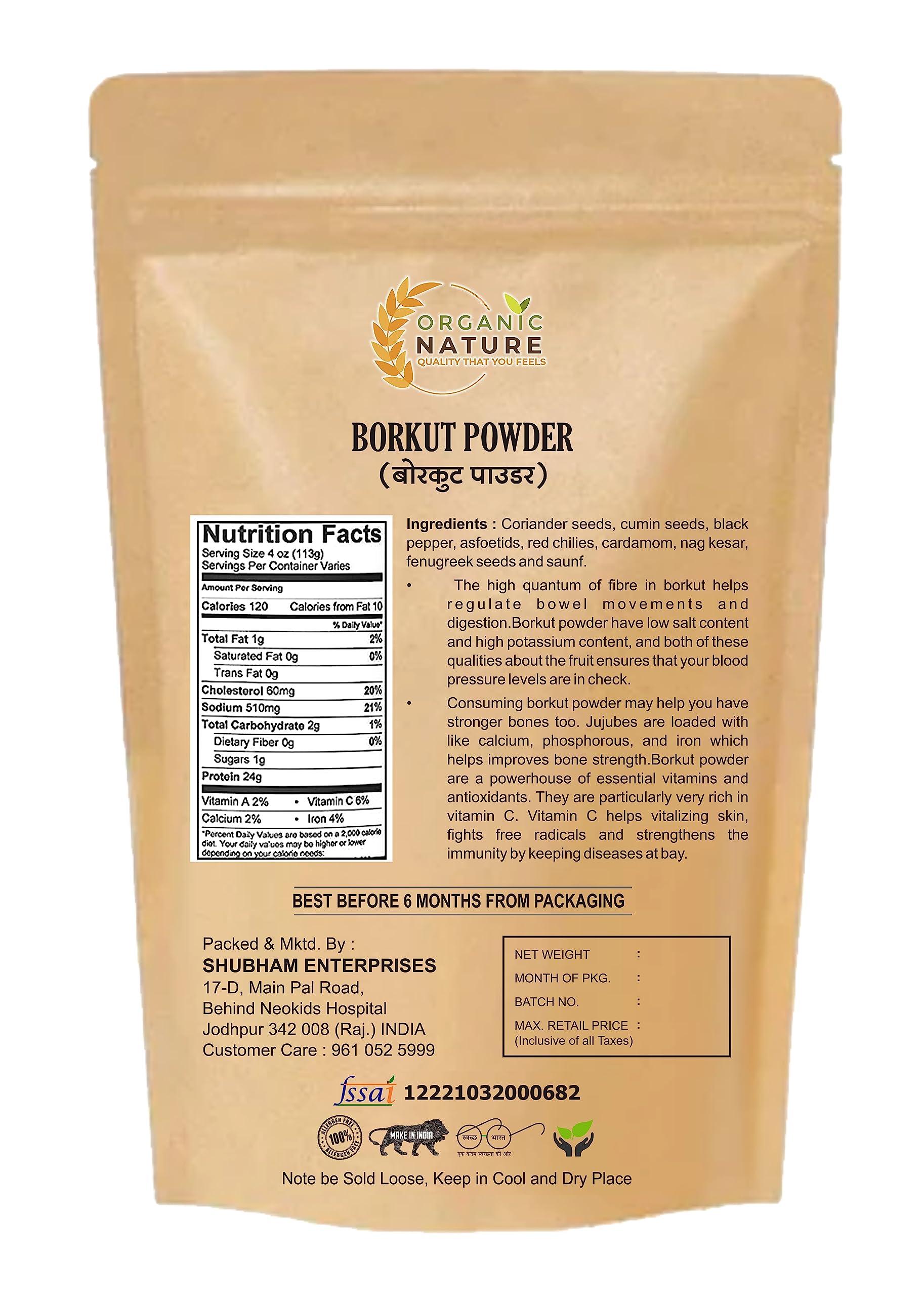 ORGANIC NATURE organic nature BORKUT Powder (Indian JUJUBE Powder) (pack of 900 gram)