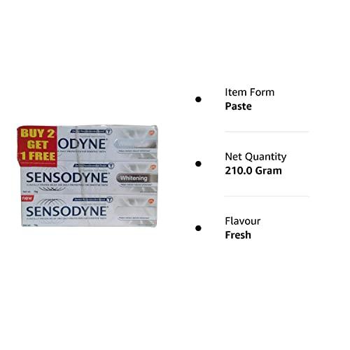 Sensodyne Sensodyne Toothpaste - Whitening, 3x70g Promo Pack