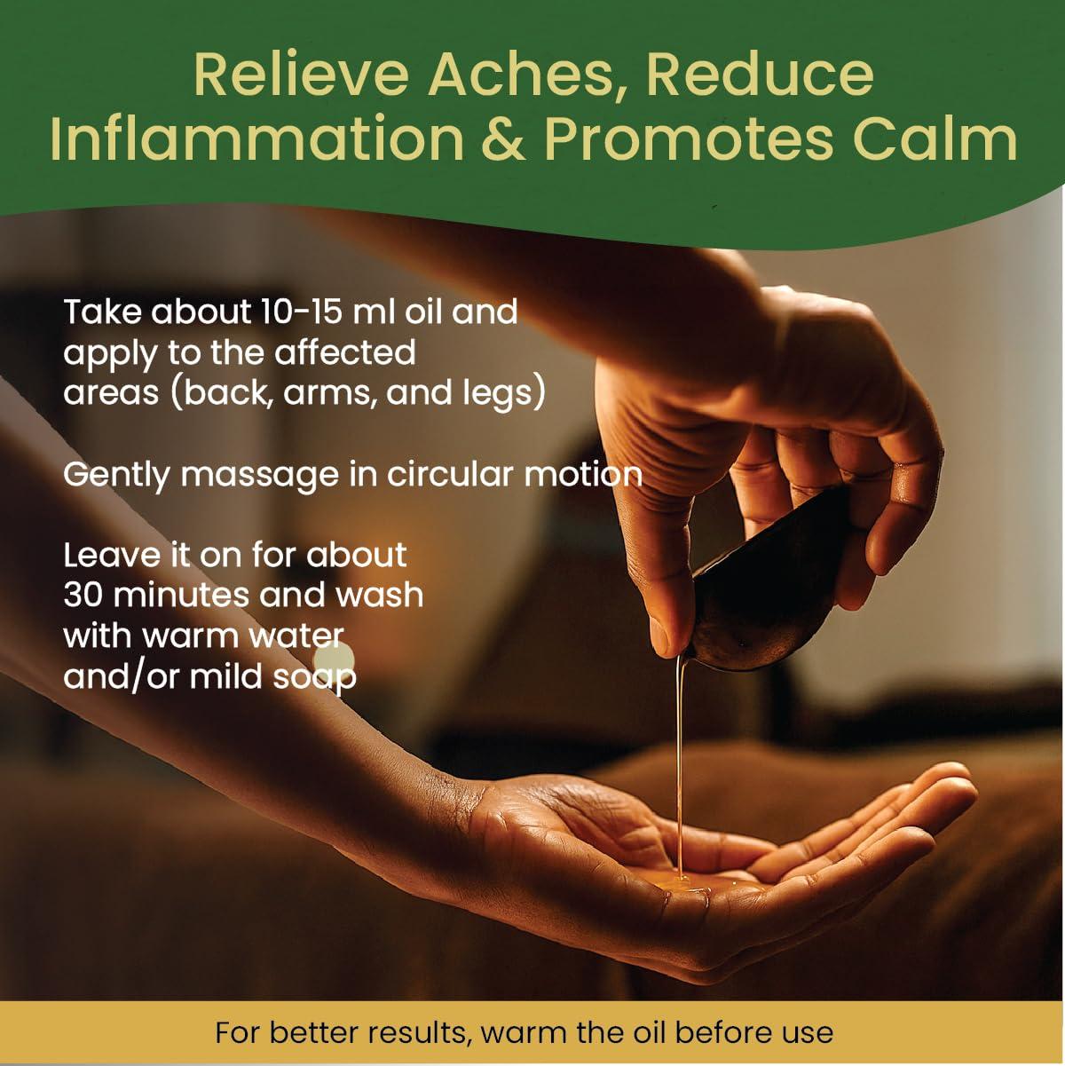 KERALA ayurveda Kerala Ayurveda Dhanwantharam Thailam - 200 ml | Ayurvedic Oil for Prenatal & Postnatal Recovery | Ideal for Stretch Marks Removal for Men & Women | Massage Oil for Relaxed Body | Strengthens Muscles