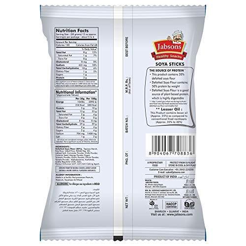 Jabsons JABSONS SOYA STICKS MAGIC MASALA 180GM