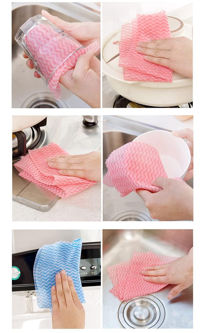 Arise Kitchen Towels Rolls Tissue Paper Rolls Towel For Wipes & Cleaning Home Napkins Reusable Paper Towel Tissue Rolls Origami Paper Washable & Reusable Multi purpose 2 Ply Tissues Pack of 3 (240 Sheets)