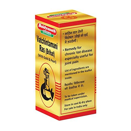 Baidyanath Baidyanath Vatchintamani Ras (Brihat) With Gold I For Joint Pain - 5 Tablets