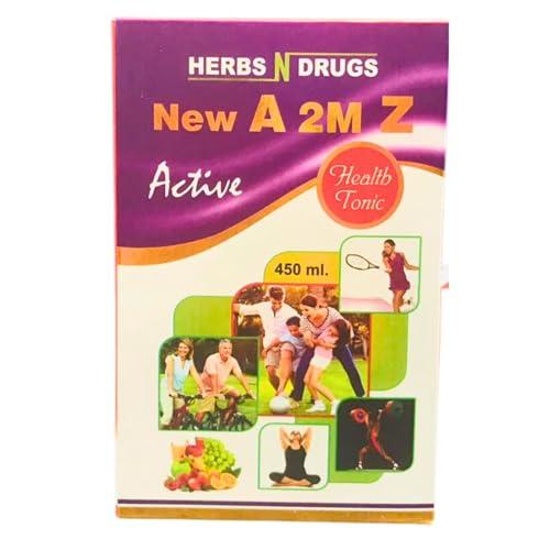 HERBSHD Ayurvedic A 2M Z Active Tonic | Loss of Appetite | General Weakness | Immunity Booster | Vitamin | 450ml | Pack Of 2