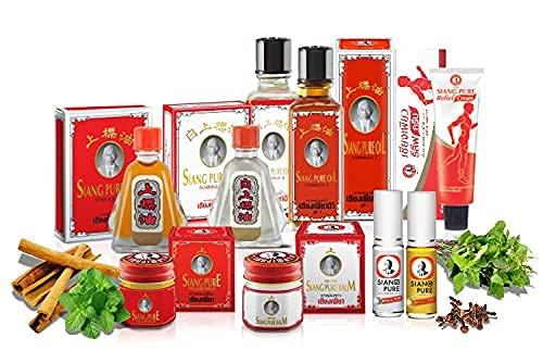 Siang Pure Oil Siang Pure Oil Siang Pure Nasal Inhaler for Relief of Vertigo Natural Herbal Net Vol 2 cc X 3 Bottles