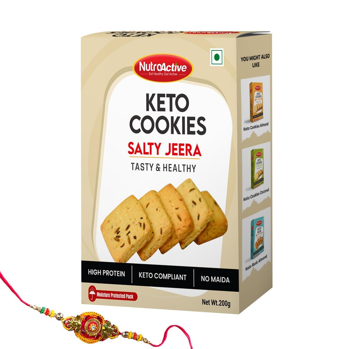 NutroActive NutroActive Keto Jeera Cookies Gift Pack - 110gm