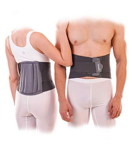 Samson Orthotics Samson Lumbo Sacral Belt (Double Support) - Light Weight, Long Life, Custom Fit (For Vertebral Fracture, Spinal Injuries, Lumbar Spondylitis & Postural Fatigue) (For Women & Men) (Size : XXXX-Large, 5