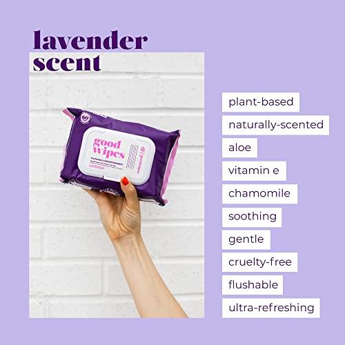 goodwipes GoodWipes Down There Wipes for Women, Feminine Wipes, 50 Piece
