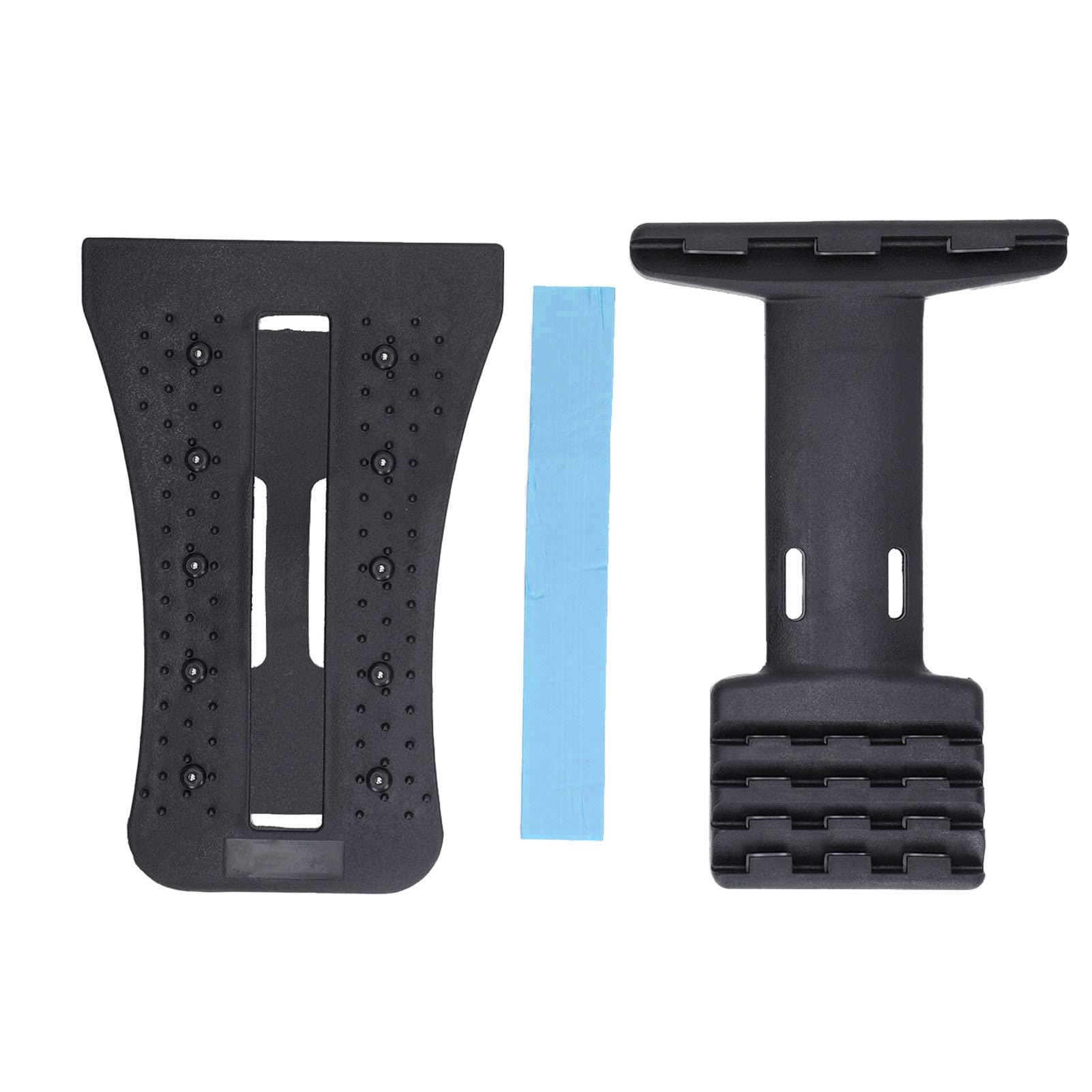 Huleo Back Stretcher, Lightweight Multi-Function Acupuncture Rod Promote Blood Circulation for Back Massagers Blue and Black