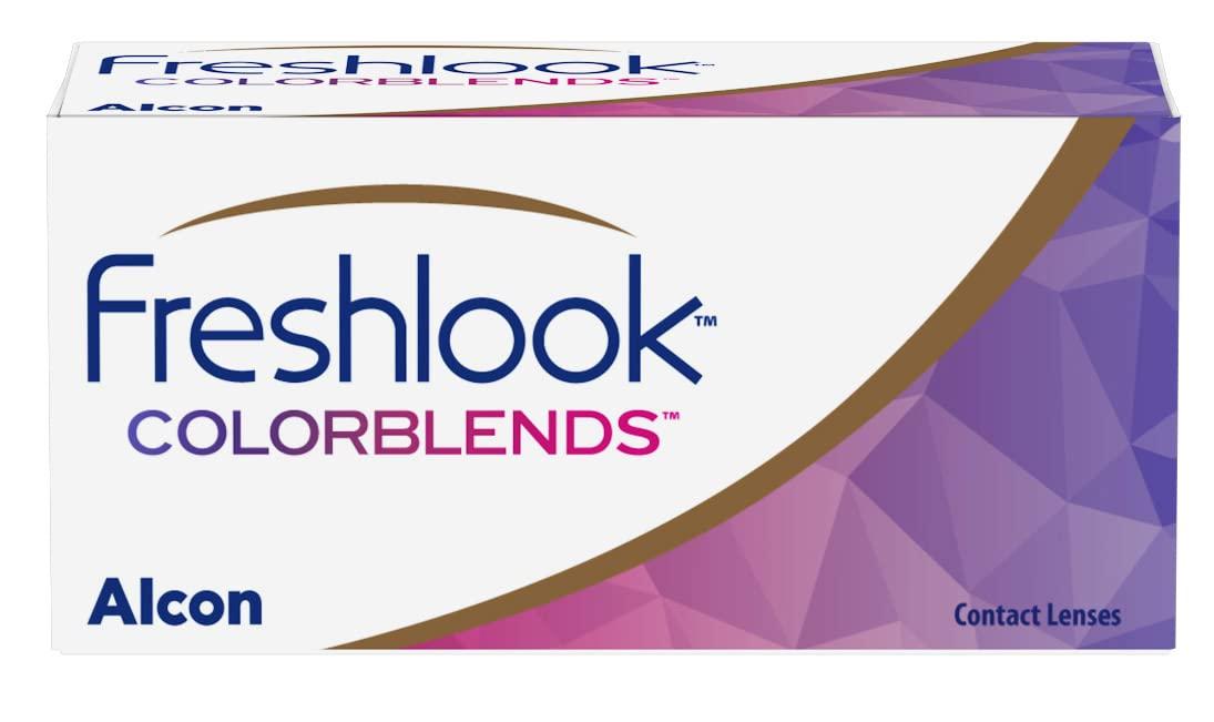 ALCON Freshlook Colorblends - Monthly Color Contact Lenses (-05.75, Pure Hazel, Pack of 2) | From Alcon