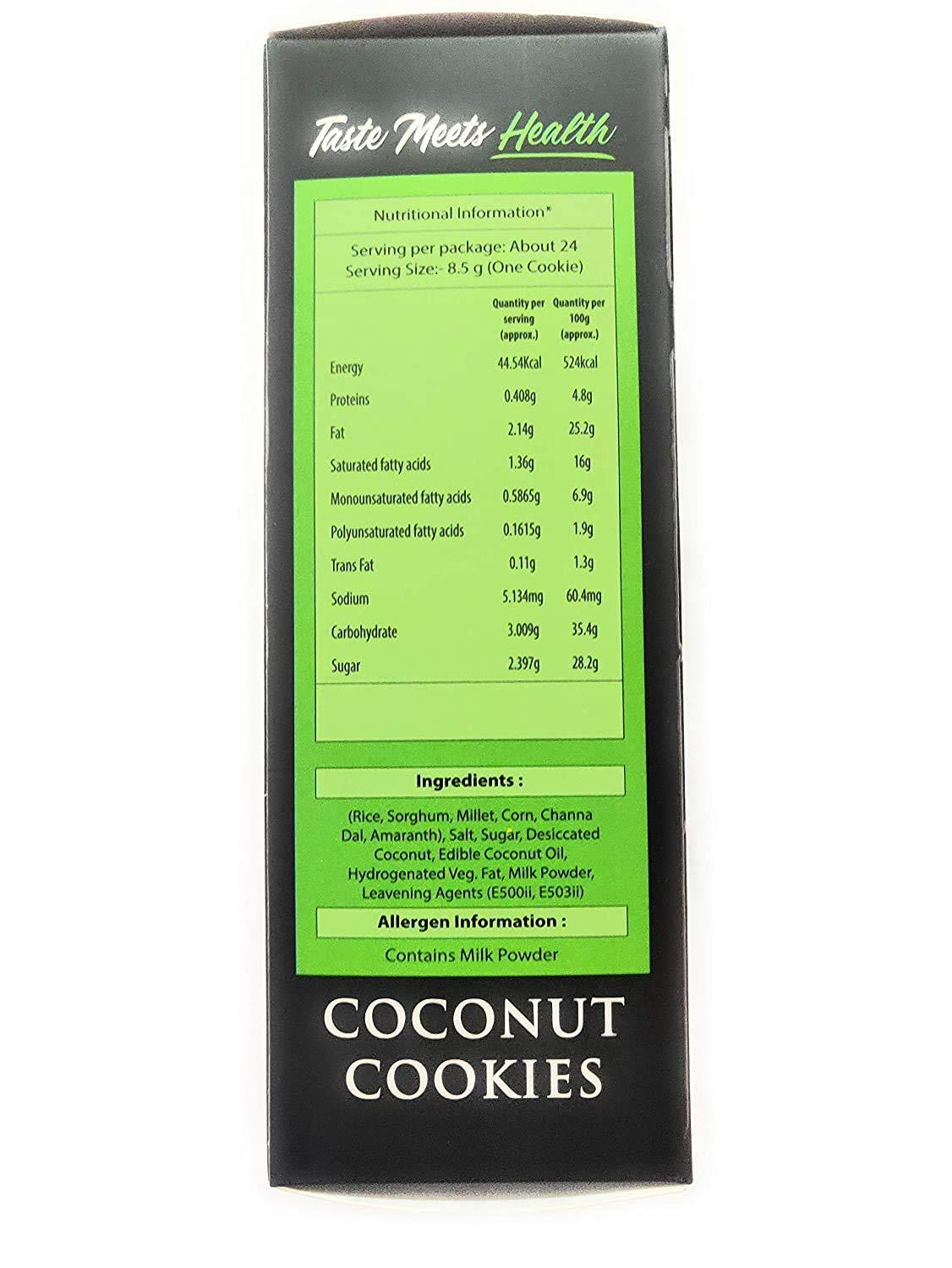 Fidalgo Fidalgo's Gluten Free Multigrain Butter Cookies with Coconut Cookies - 200 Each