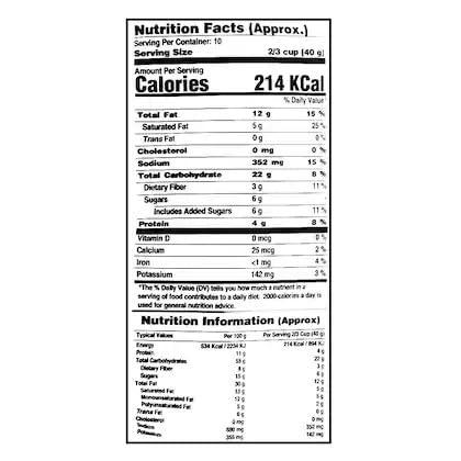 Generic Bikaji Tana Bana Khatta Meetha 400g (PACK OF 4)