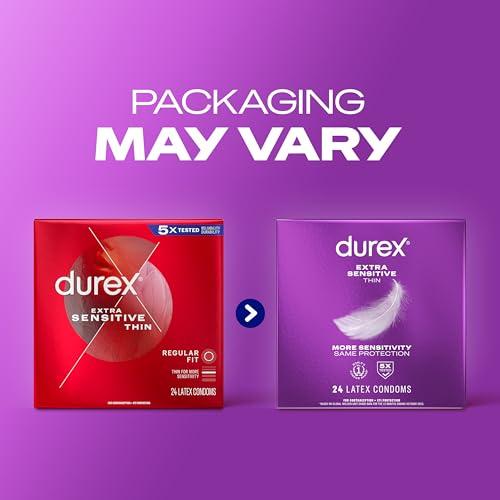 Durex Durex Extra Sensitive Condom, Natural 24 count