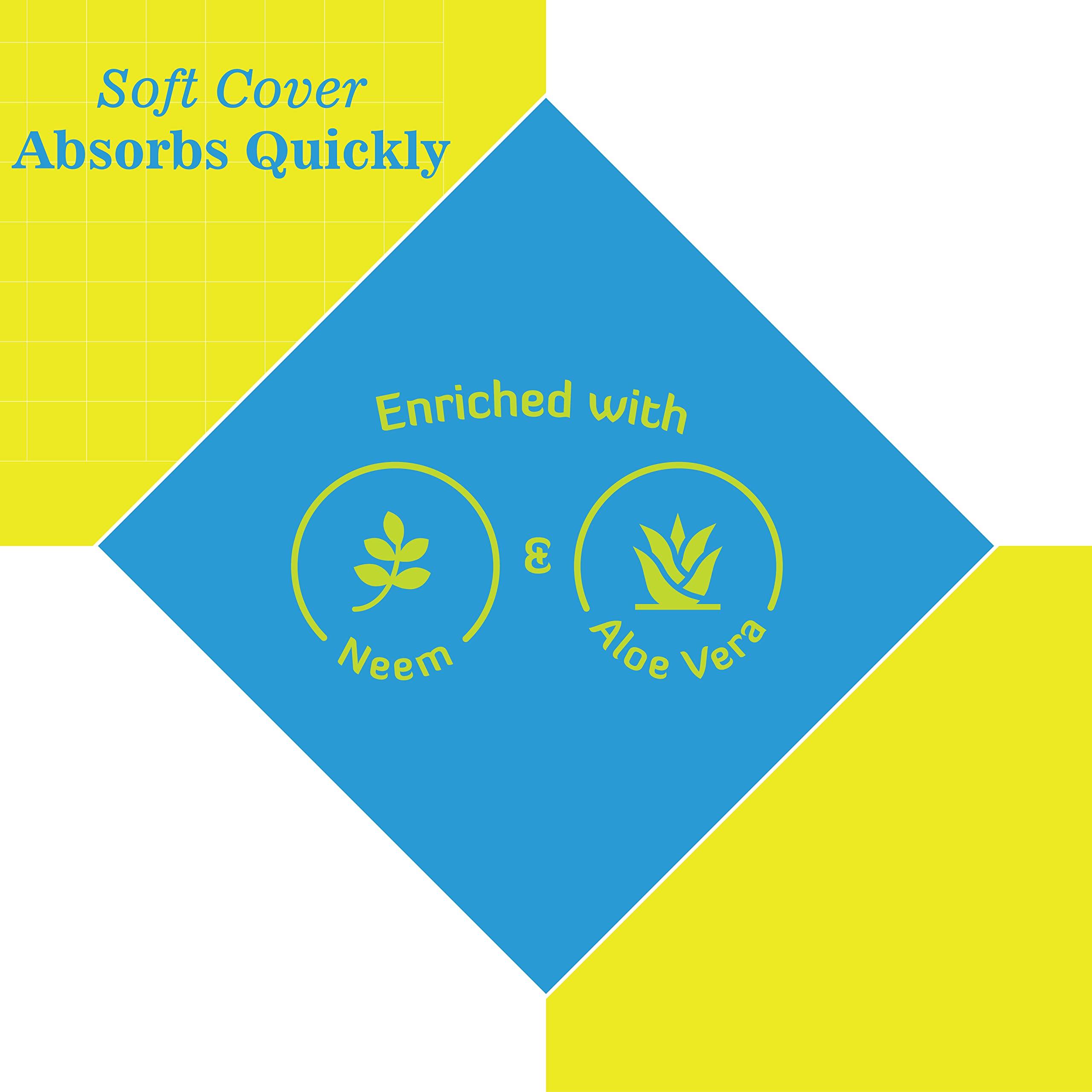 FREE ME SECURE FREE ME SECURE Cottony Soft Sanitary pads for Women 18 Per Pack (Large, Pack of 3)