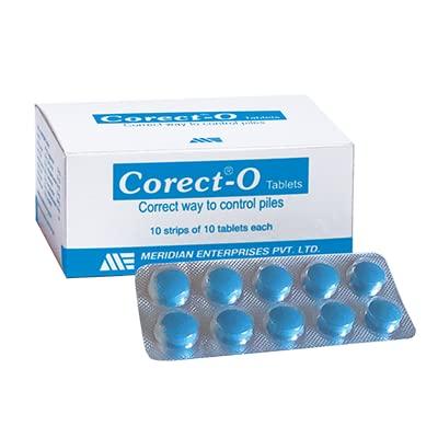 CORECT CORECT-O Ayurvedic Formula for Management of Piles (Pack of 100 Tablets)