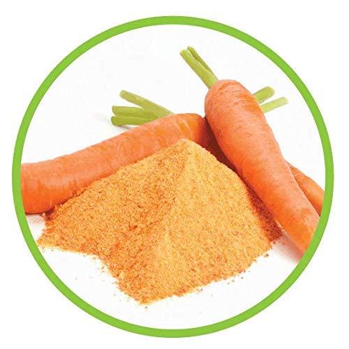 SAARA Saara HERBAL FRESH Carrot Powder, Lal Gajar, Gajar Powder, helps Protect Cells, Proteins & Enzymes from Environmental Stress, 100g