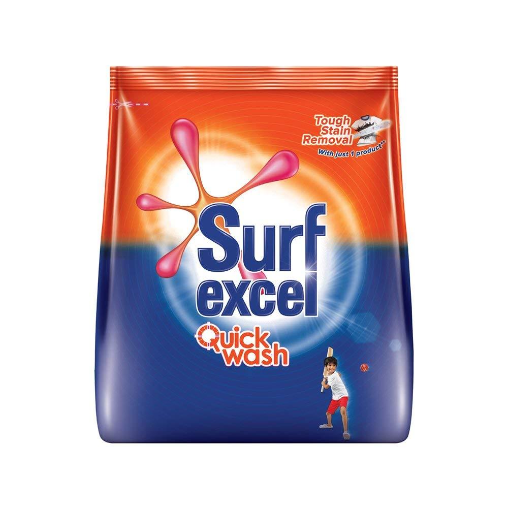 Surf Surf Excel Quick Wash Detergent Powder 500 g