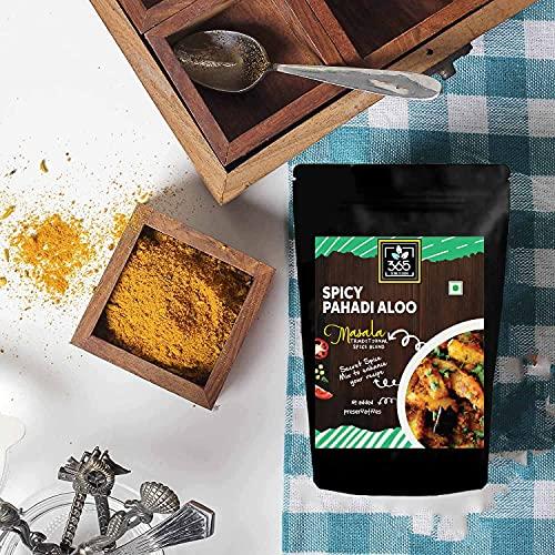 365 STORE TO DOOR 365 STORE TO DOOR Indian Spice – Spicy Pahadi Aloo Masala, 250 gm. | Homemade Powdered | for Healthy Cooking | Ready to use | All Seasonings Spices | Pure & Hygiene | Spice Mix – Pack of 1