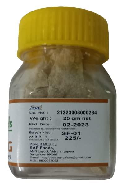 ENTERPRISES Sap Foods Asafoetida Hing Jar (25gx2=50g) - Strongest Compounded Pure Hing Powder (Pack 2)