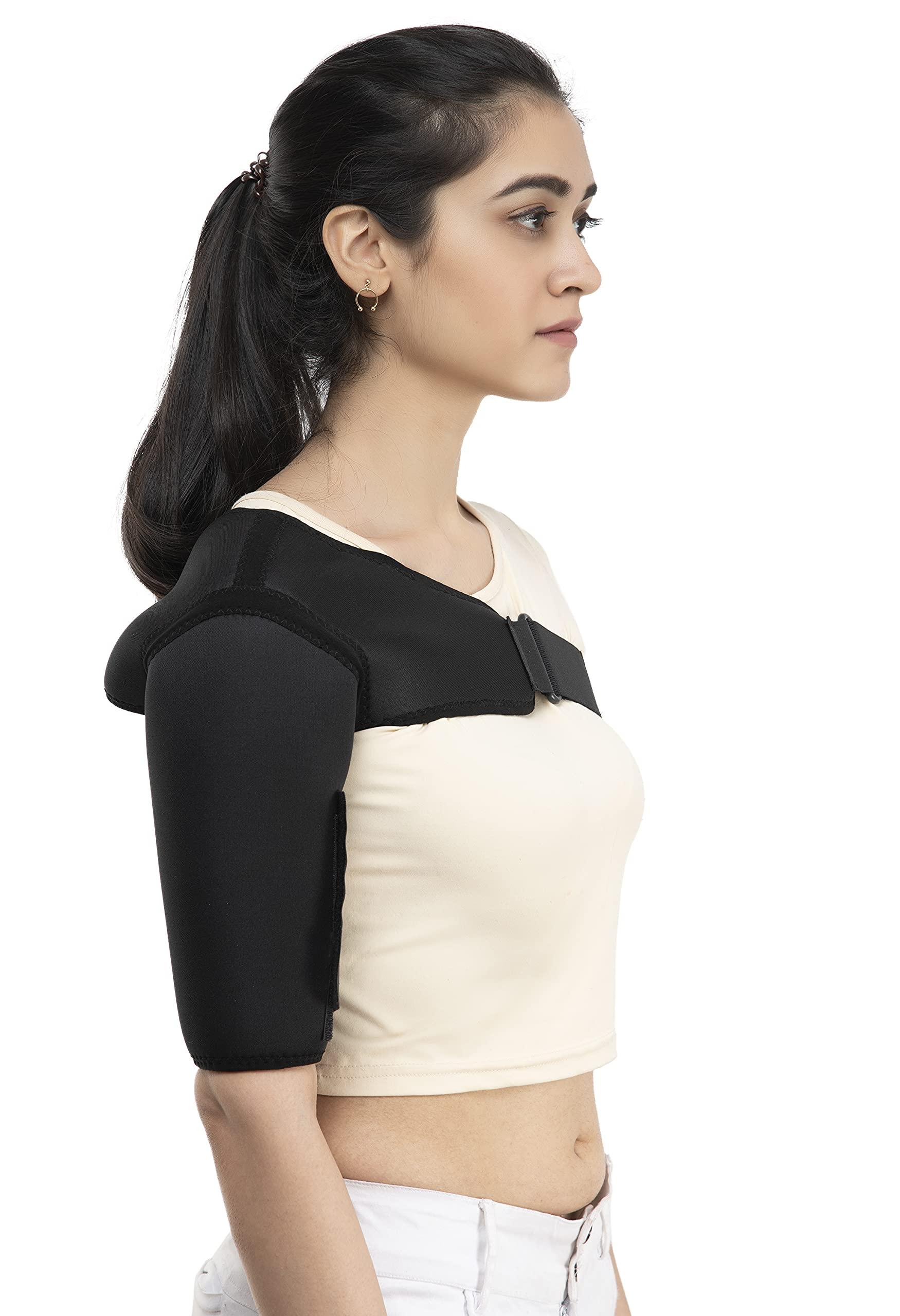 Oliver Oliver Premium Shoulder Pad Left Shoulder Neoprene Brace and Rotator Cuff Support Breathable Fitness Compression Sleeve for Men Women