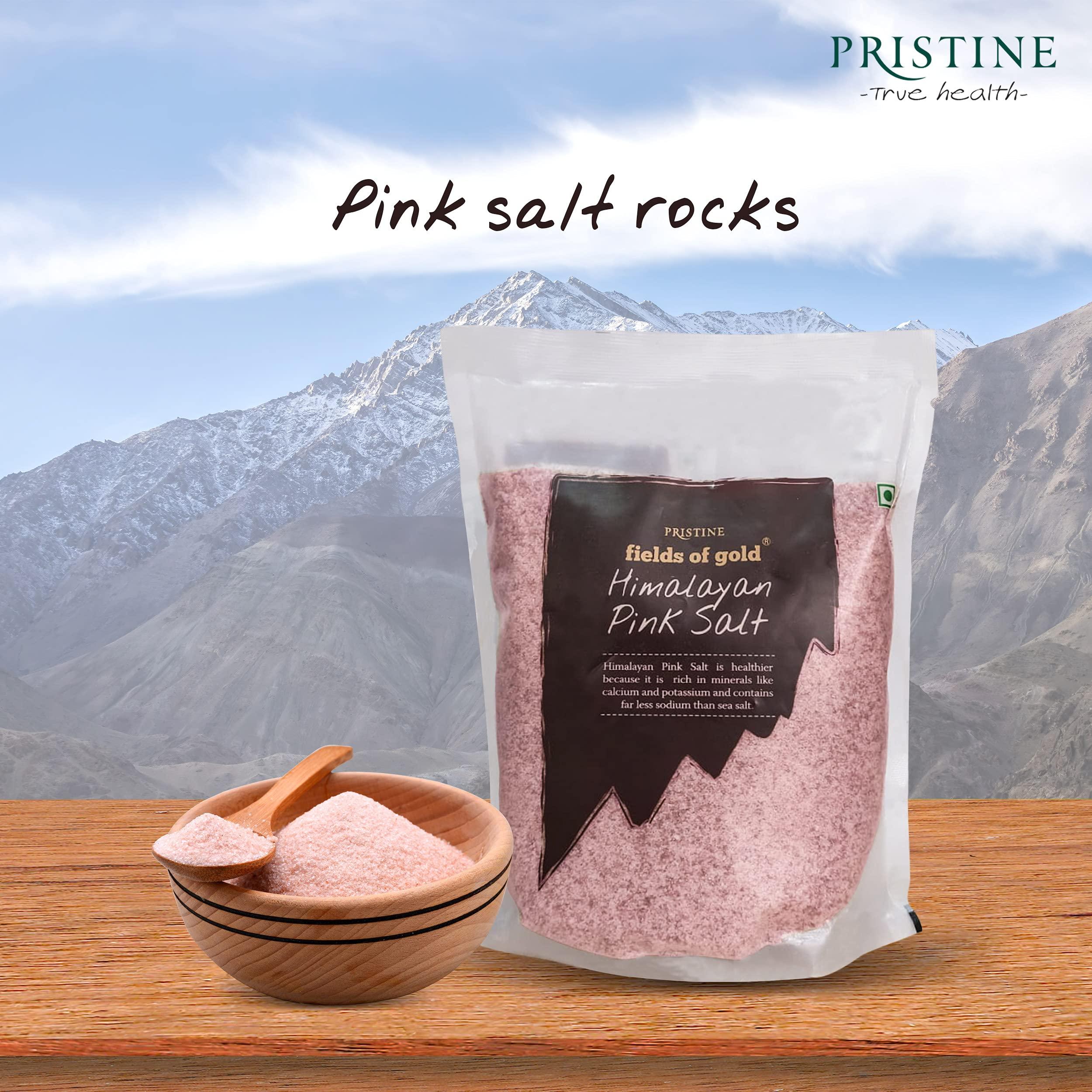 Pristine PRISTINE Fields of Gold Himalayan Pink Salt, 1kg