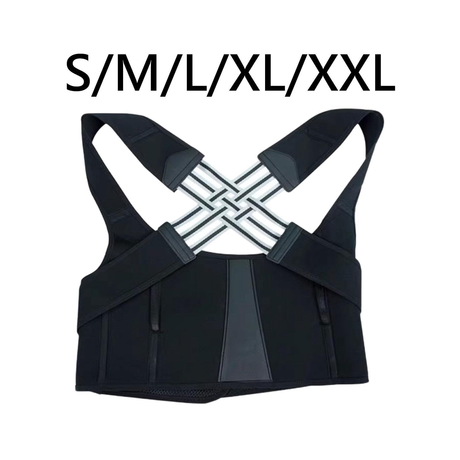 bnf bnf 2 Pieces Back Brace and Posture Corrector Comfortable Shoulder and Neck Support S|Health & Beauty| Medical, Mobility & Disability| Orthopedics & Supports| Orthotics, Braces & Sleeves