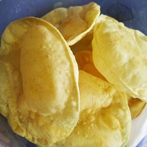 SRI AYYAPPA Sri Ayyappa KERALA PAPPADAM - 600 g - 4 Inch - Traditional Homemade Fryums/ Papad/ Appalam (150 g x 4 Pack)