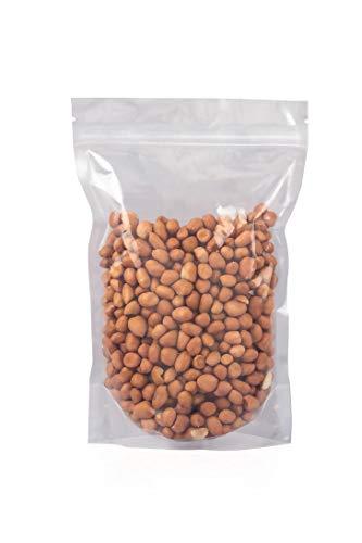 mp MARUTHI PLASTICS & PACKAGING CHENNAI [P] LTD SK Maruthi Plastics Transparent Food Graded Standup Pouch with Zipper (100 MM x 165 MM + 35 BG) (500)