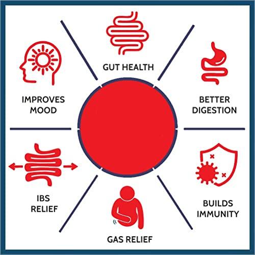 GRANDEUR Grandeur Tummy Fizz Prebiotic And Probiotic Supplement For Gut Health, Digestion, Bloating, Immunity and Metabolism | With 20 Billion CFU & 6 Unique Strains | 15 Effervescent Tabs |