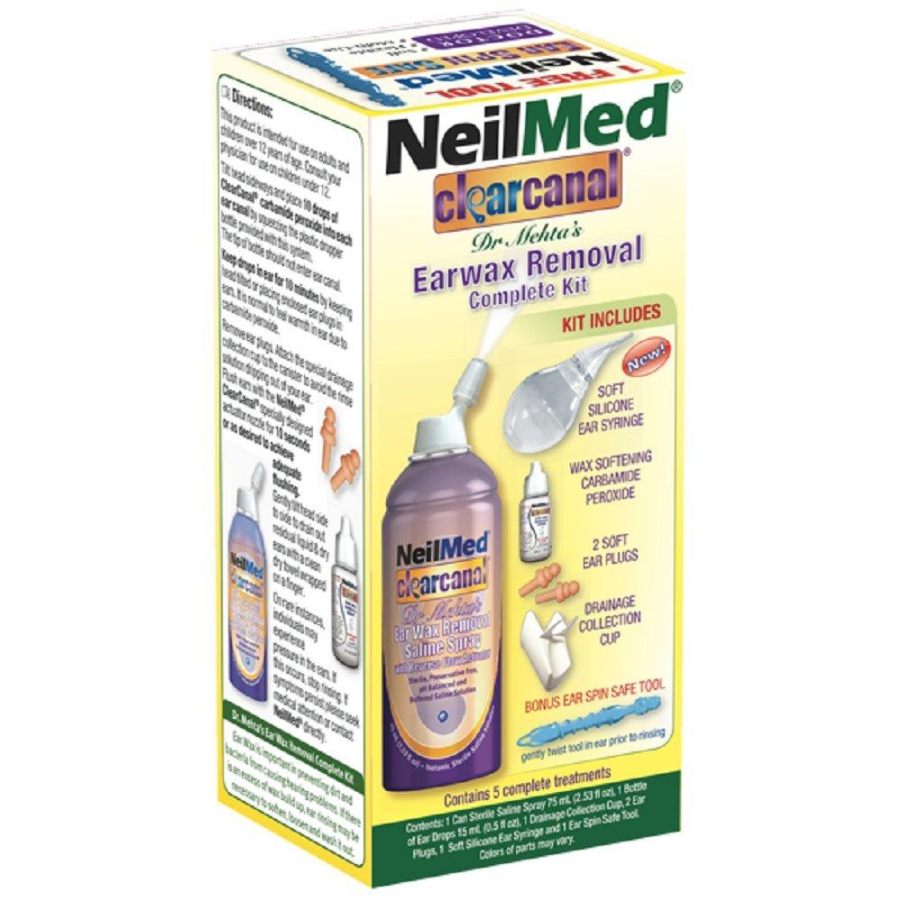 NeilMed NeilMed Clearcanal Ear Wax Removal Complete Kit 2.5oz (75mL)