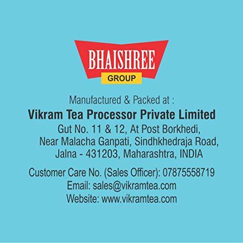 VIKRAM Vikram Tea Combo | Lion CTC Tea 1kg, & Green Tea 100g - 1100g (Pack of 2)