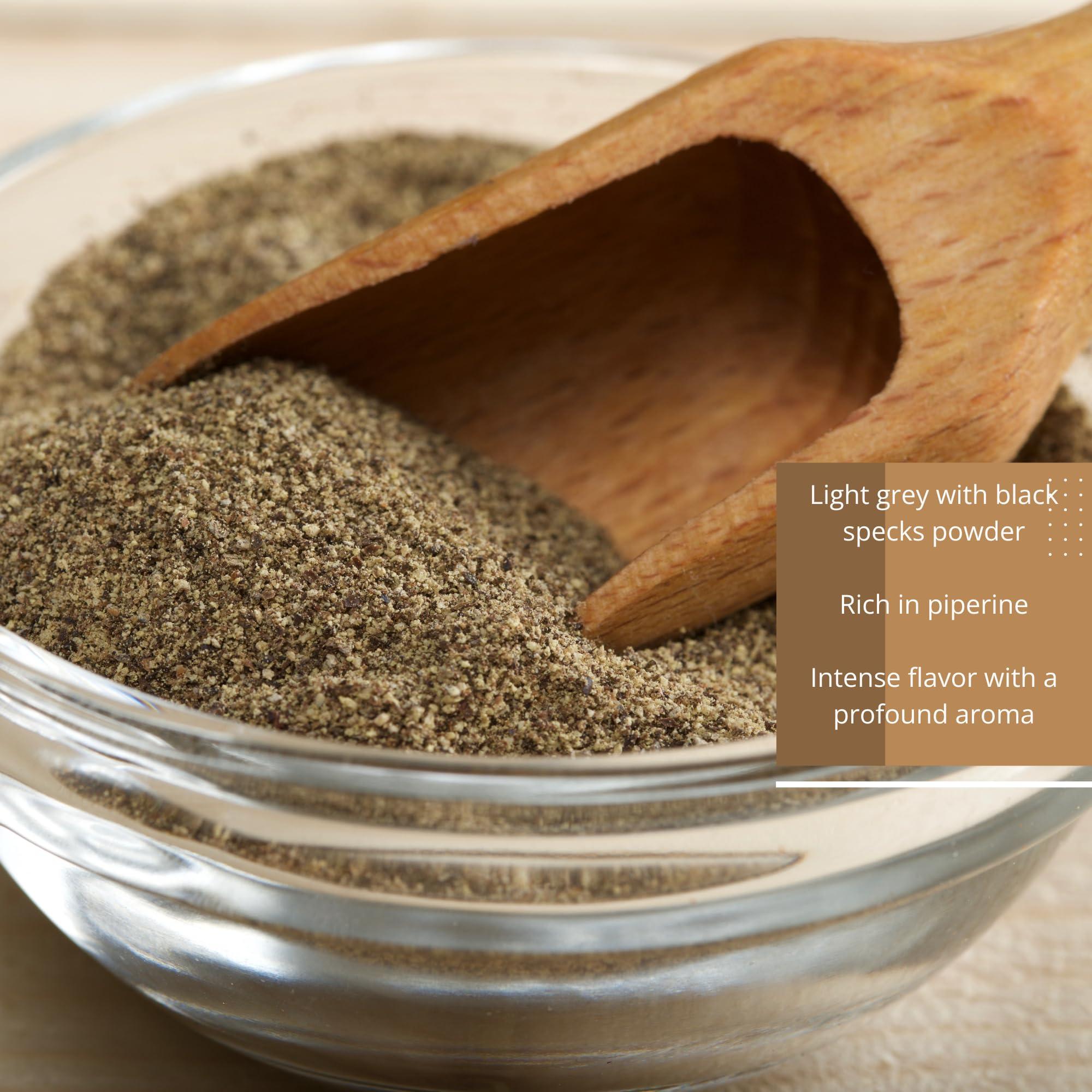 BOTLEAF BOTLEAF Black Pepper Powder 200 GM Idukki variety Derived from matured berries of Malabar Peppercorns from our own farm Thellissery Kali Mirch Golki Gota Golmorich Kalimiri Miriyalu 200 gm