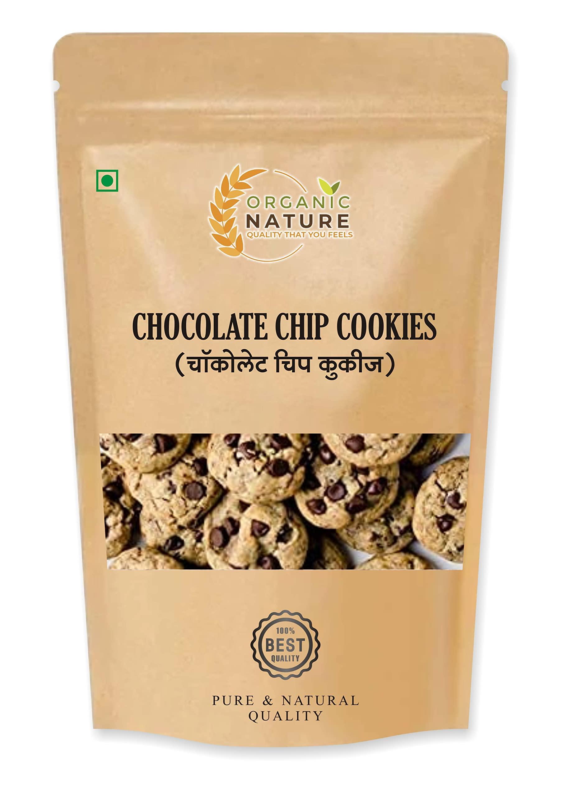 ORGANIC NATURE ORGANIC NATURE Homemade Chocolate Chip Cookies biscuit (pack of 800 gram)