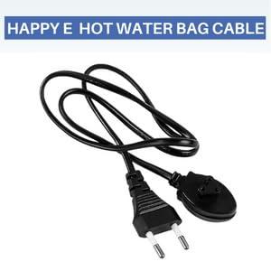 Happy-E Happy-E Hot Water Bag Cable/Electric Pain Relief Heating Bag Charger Cable, Black (pack of 4)