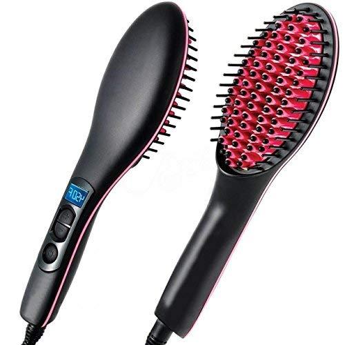 PRAMUKH STORE PRAMUKH STORE Women's Hair Straightening Brush With Temperature Control hair straightener brush, Hair Straightener Brush, hair straightener for women, hair straighteners comb brush