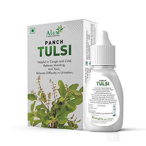 Alum Alum Panch Tulsi Drop 30 ml Natural Oil Based {Pack of 2}