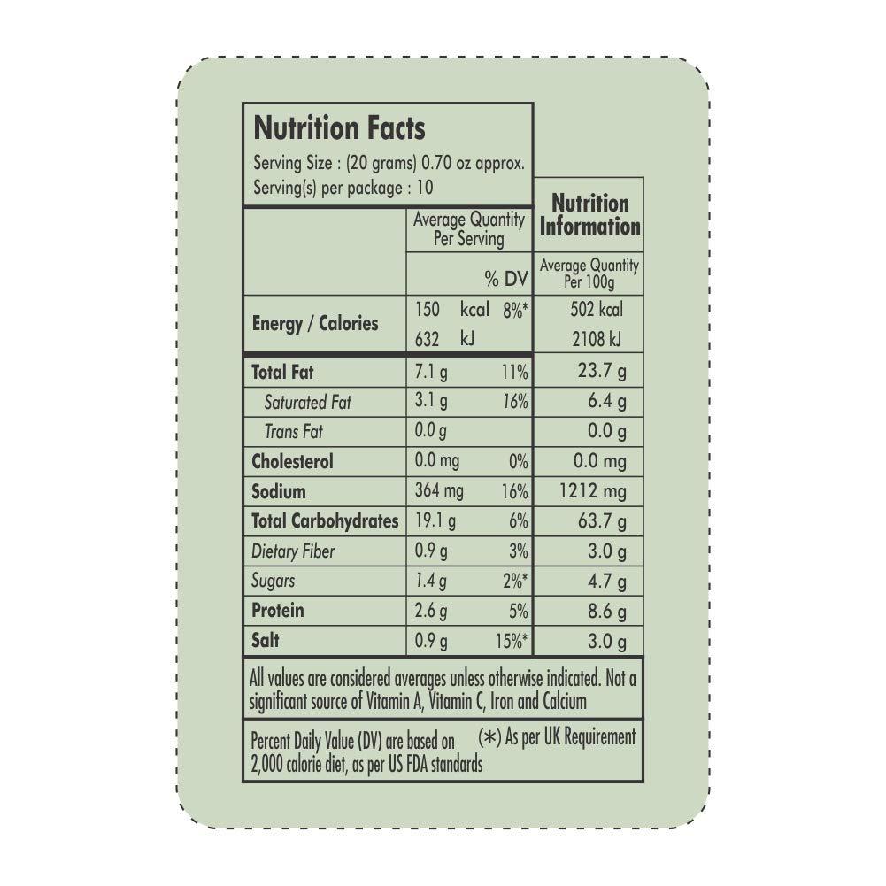 Jabsons Jabsons Roasted Punjabi Masala Khakhra | Delicious and Nutritious Vacuum Packed Tea Time Healthy Indian Snack | Crispy Diet Friendly Khakhra | Cottonseed Oil Healthy Snacks 180gm (Pack of 6)