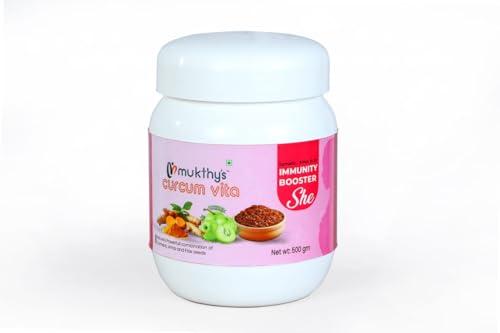 Mukthy\'s Mukthy\'s CURCUMVITA-Homemade 100% vegetarian food supplement for immunity(Woman) (250)