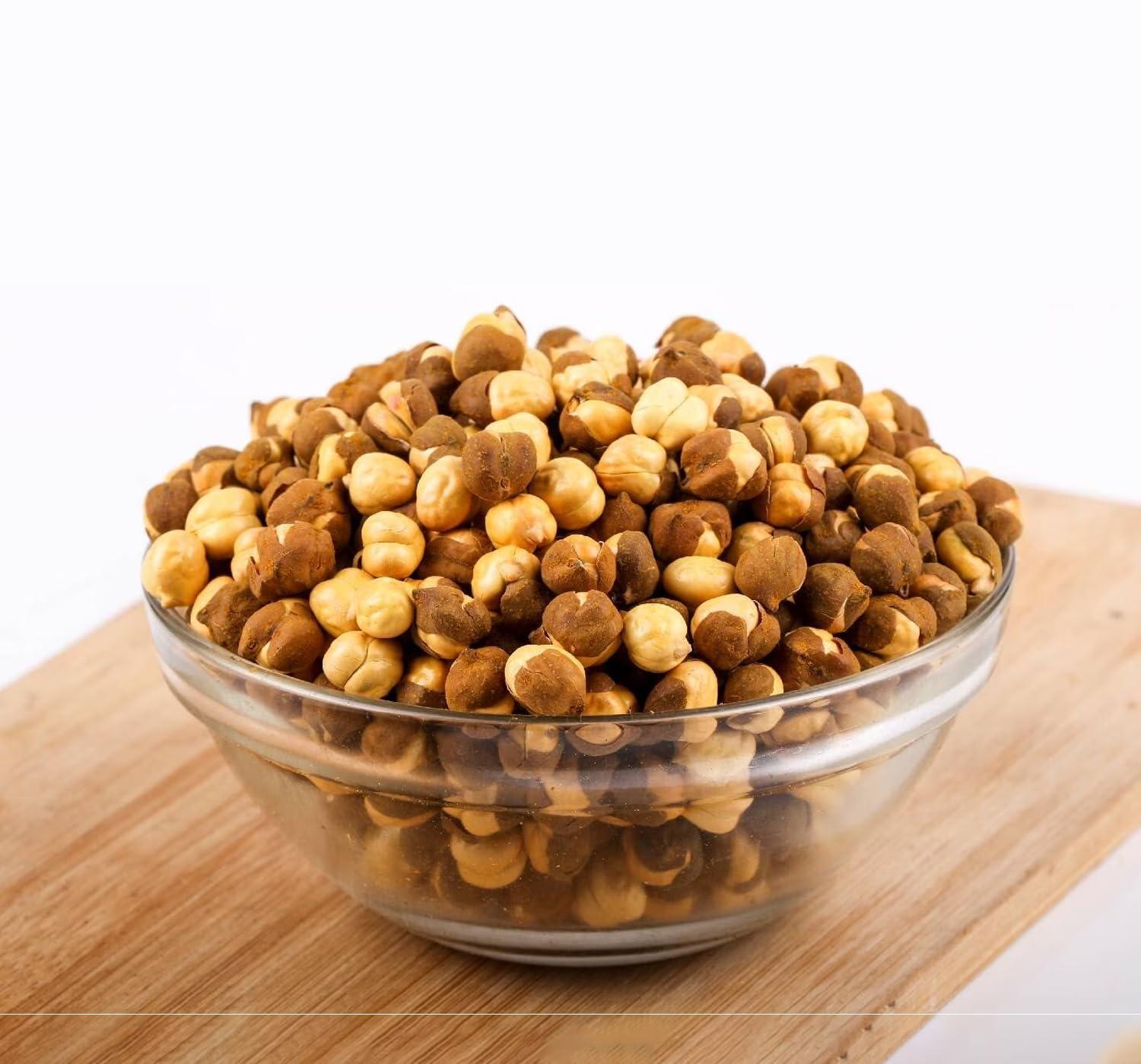 Trinetra Trinetra Bhuna Chana (Roasted Chana)- 5Kg Pack