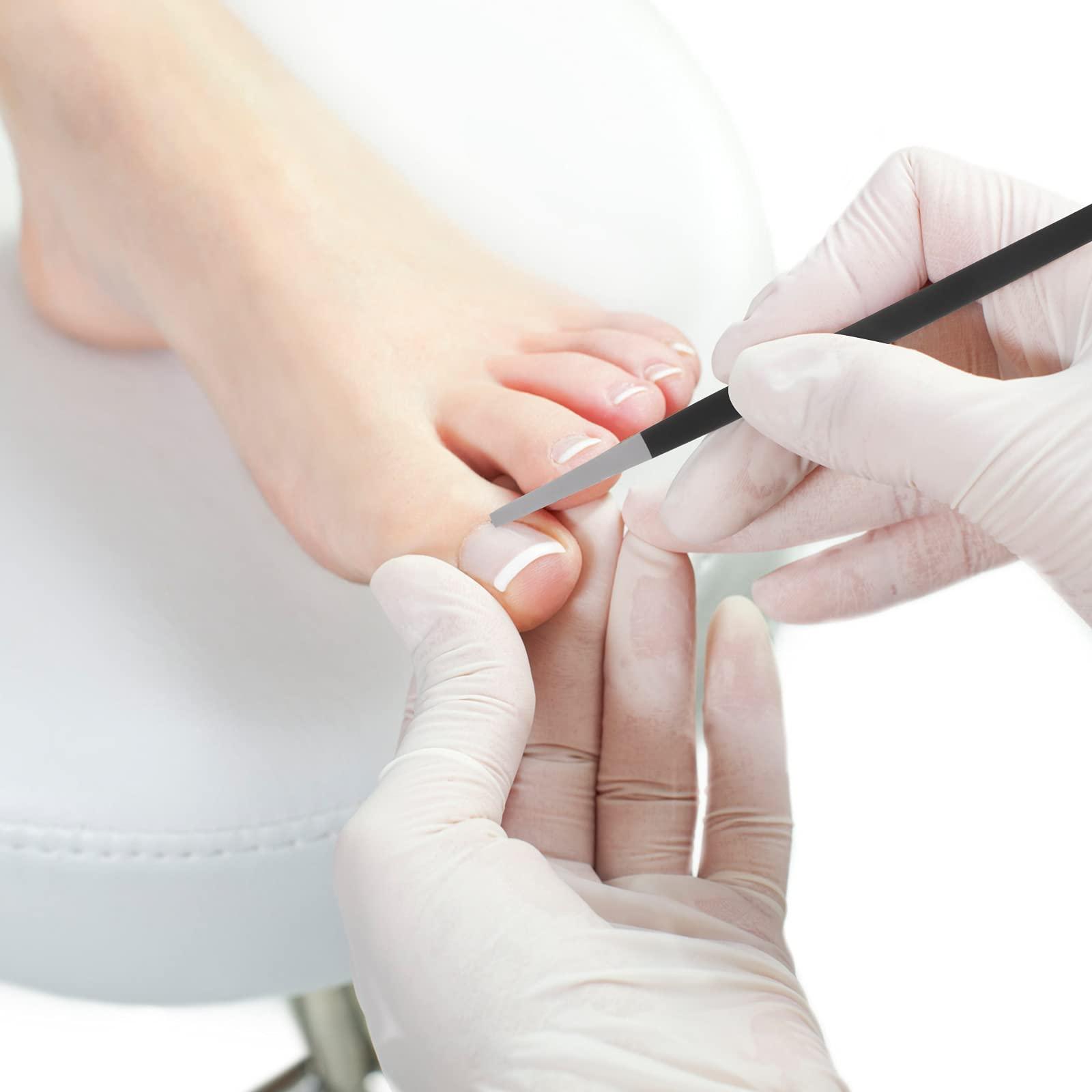 HEALLILY 4 Pcs 1 Set Foot Files Practical Callus Removers Foot Polishing Tools (Black) Decor