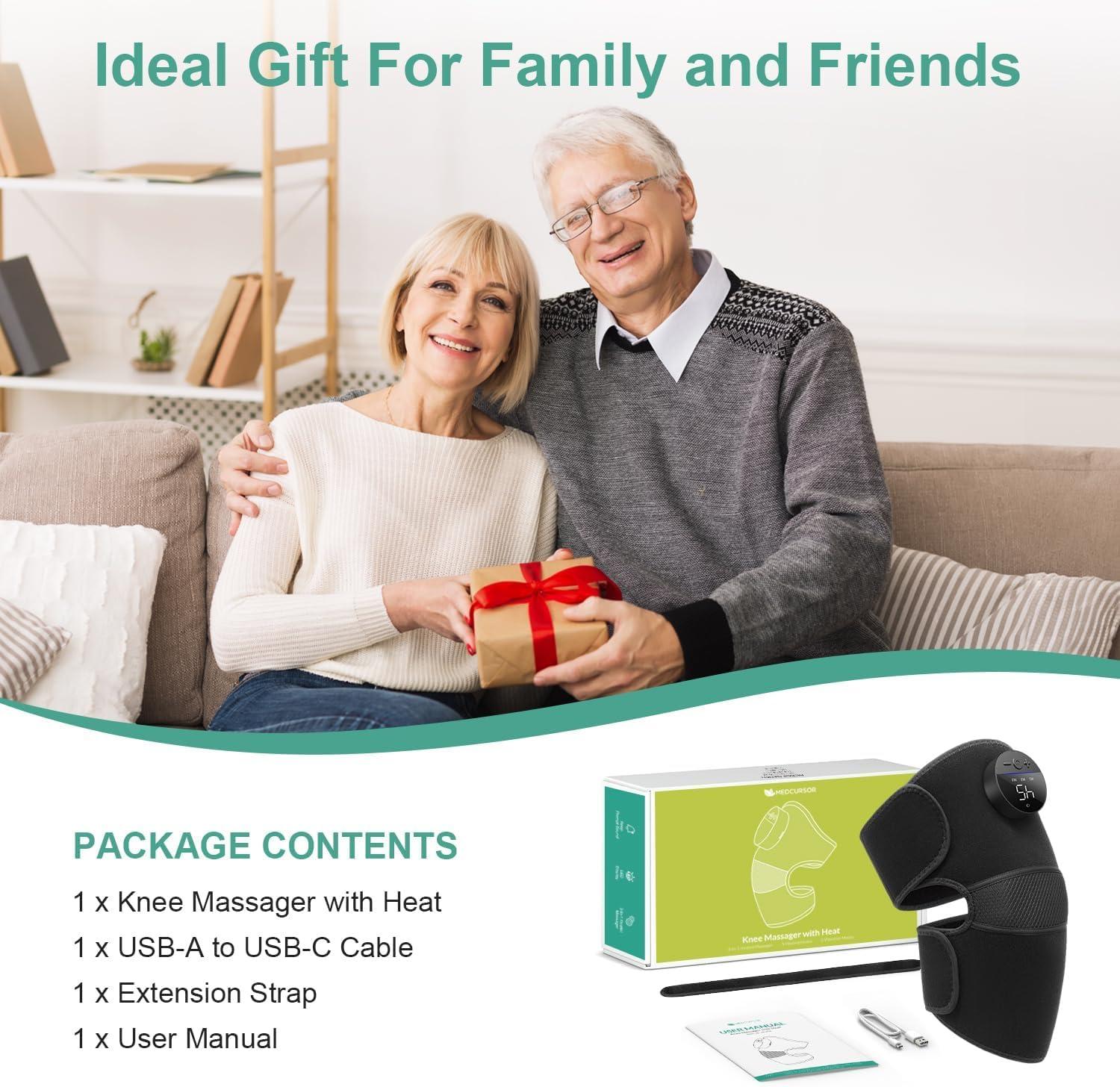 GRACIOUS MART GRACIOUS MART Knee Massager for Pain Relief Knee Massager Machine for Relaxing Knee,Shoulder, Elbow, Neck, Leg Massager for Pain Relief for Men, Women