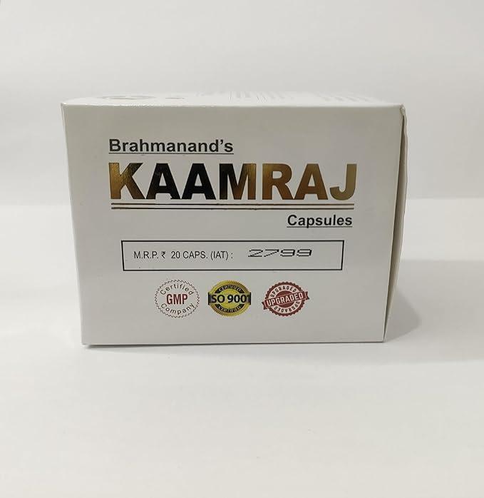 Generic Fresh Batch Kamraj Capsules | Ayurvedic Capsules For Strenght Booster For Men - 5 Capsule