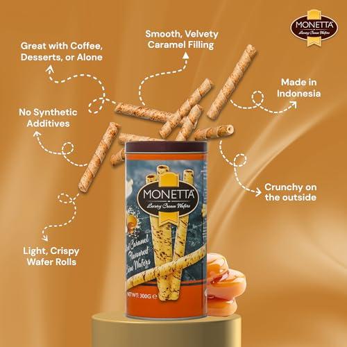 Monetta Monetta Wafer Sticks (Pack of 2) (Salted Caramel)
