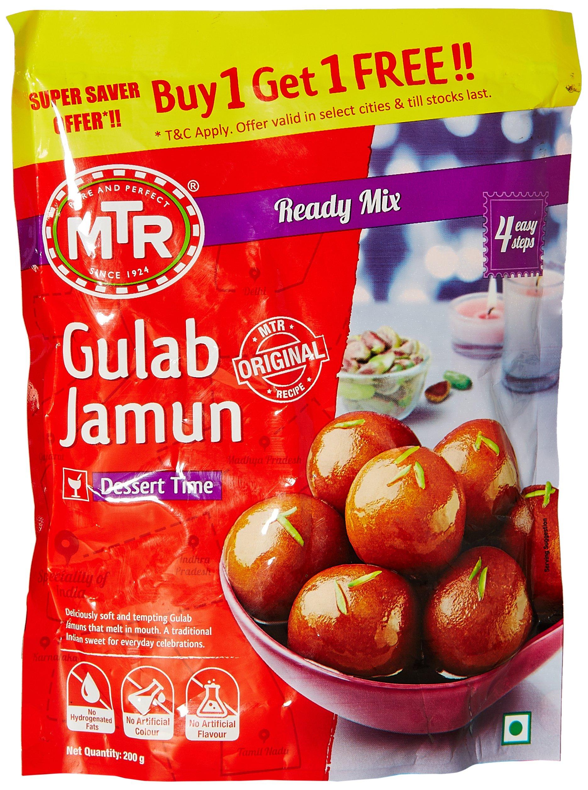 MTR MTR Gulab Jamun Ready Mix, 200g (Buy 1 Get 1 Free)