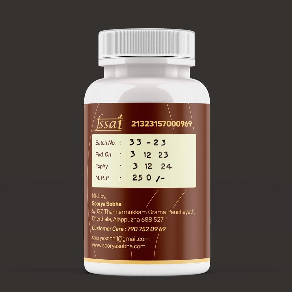 Soorya Sobha Soorya Sobha aayur Dandha Raksha Choornam Tooth Powder For Strong and Healthy Teeth & Gums Herbal Powder For Teeth Herbal Tooth Powder/Sensitivity Relief - 100g (Tooth Powder)