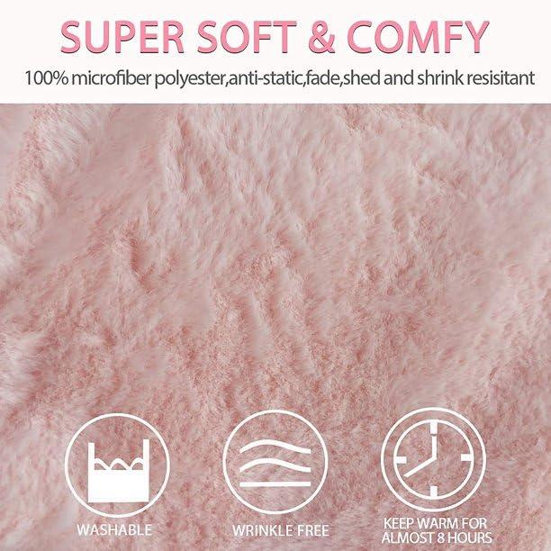 COSKIRA COSKIRA Hot Water Bottle with Plush Cover 2L Hot Water Bag Therapy Heater Bag Warm Hands, Waist, Belly, Feet Washable Rubber Bag Warm Relaxing Heat Cold Therapy long-lasting -Multi