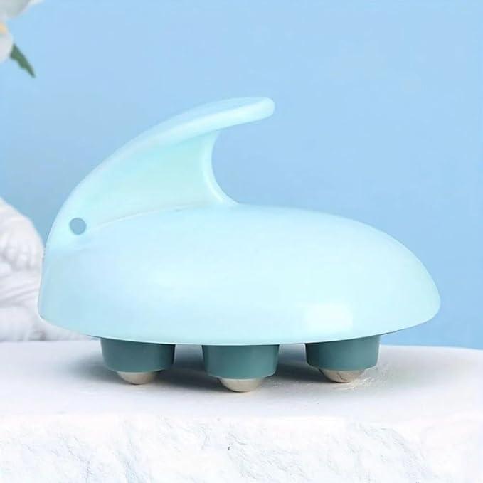 OZKET OZKET Round Shaped Massage Glove,Manual Glove Massager with 7 360-degree Magnetic Roller Balls,Hand Held Deep Tissue Manual Massager for Full Body Massage (Multi)(Pack of 1)