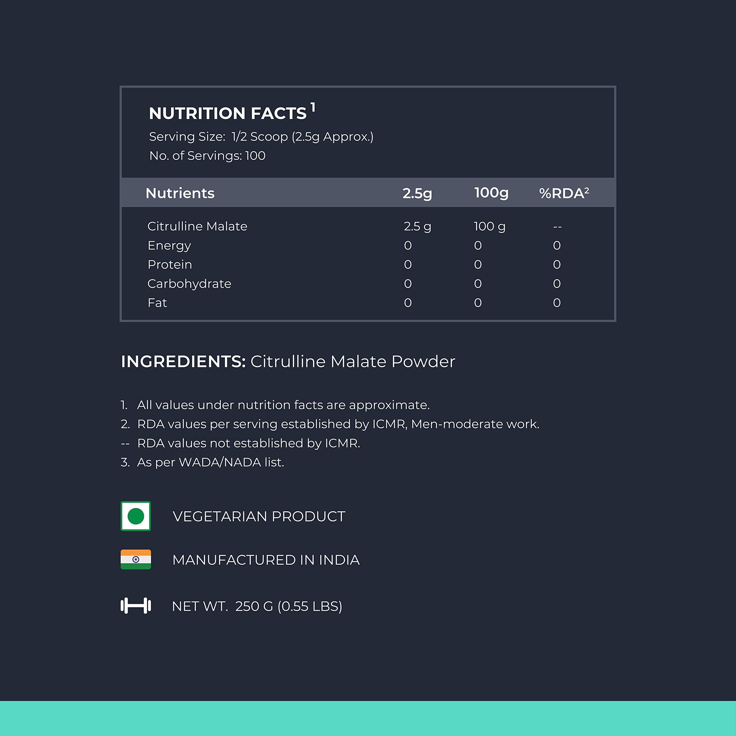 Nutrabay Whey Protein Concentrate - 1kg & Nutrabay Citrulline Malate - 250g